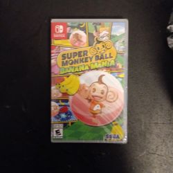 NINTENDO SWITCH SUPER MONKEY BALL