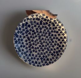 Santorini style salad or pasta bowl. Viva ceramic