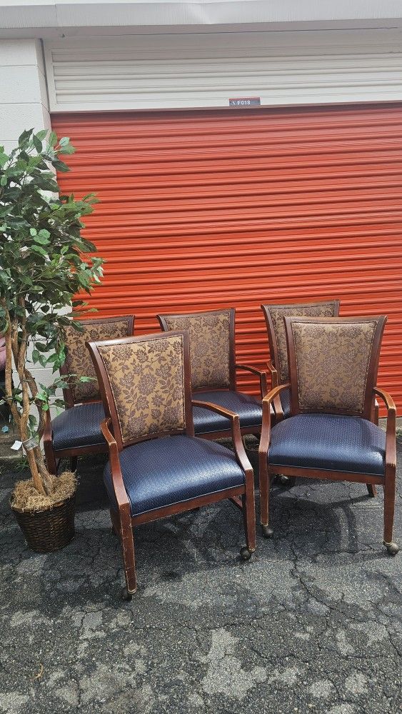 Antique Office Chairs 5 For $30