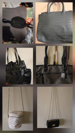 Mixed Lot of 8 Handbags and Purses