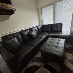 Leather Couch