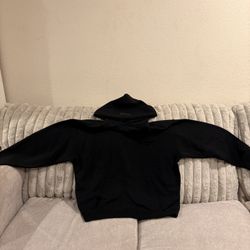 Essential Black Hoodie