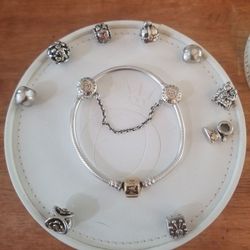 Pandora Bracelet & charms