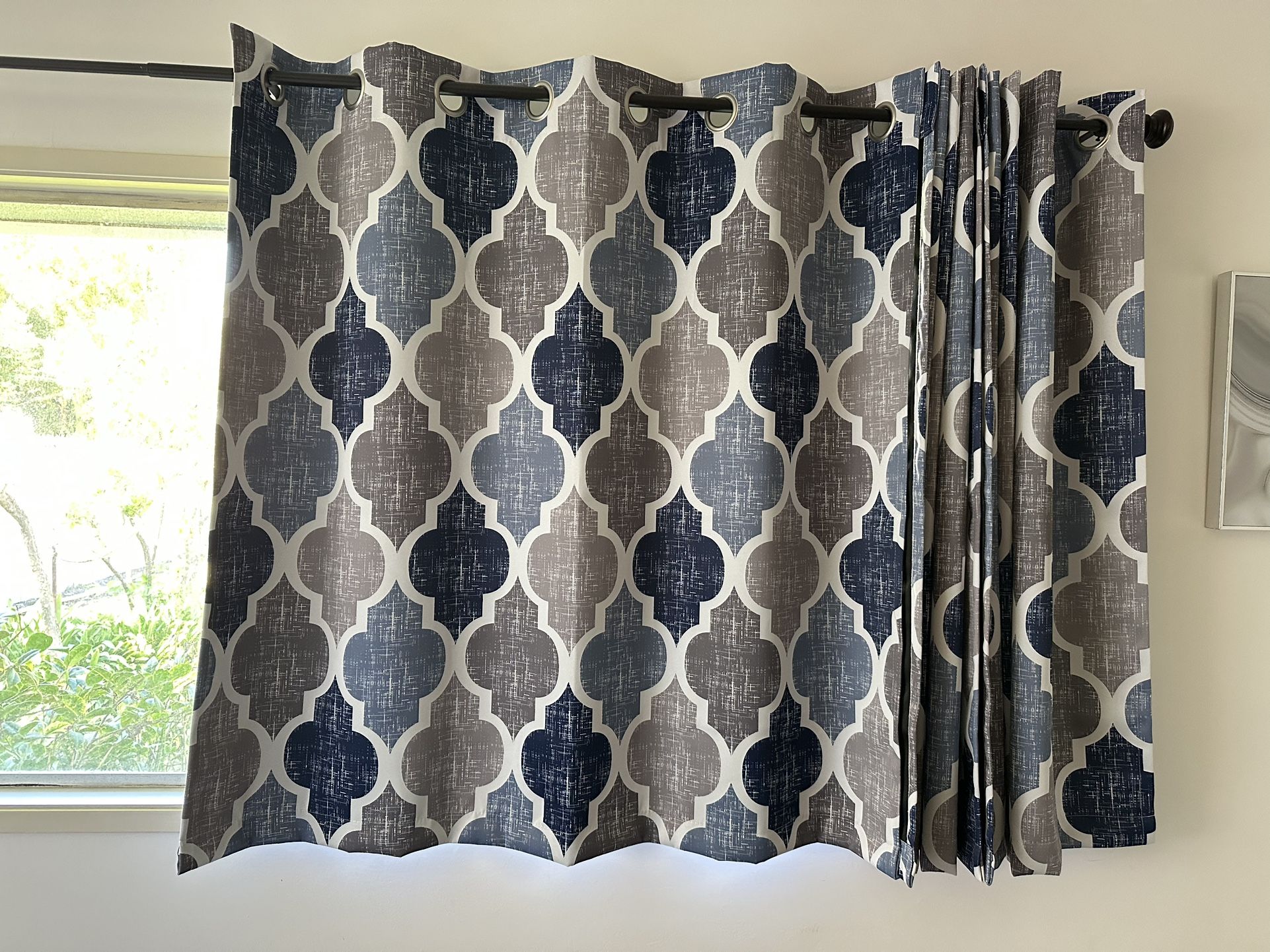 Blackout Curtains 50x45 Panels Insulated Fabric
