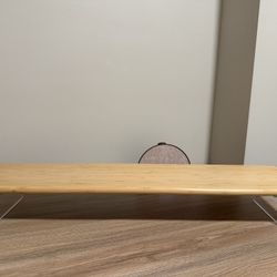 Bamboo Monitor Stand