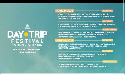 2-2day DAYTRIP wristbands