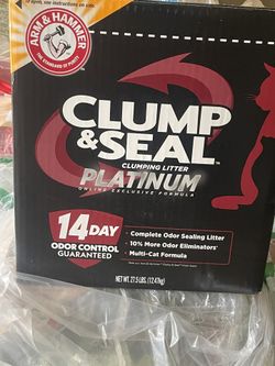 Cat litter, 27.5 pounds