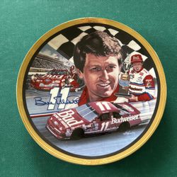 Budweiser Nascar Bill Elliot Collectors Plate