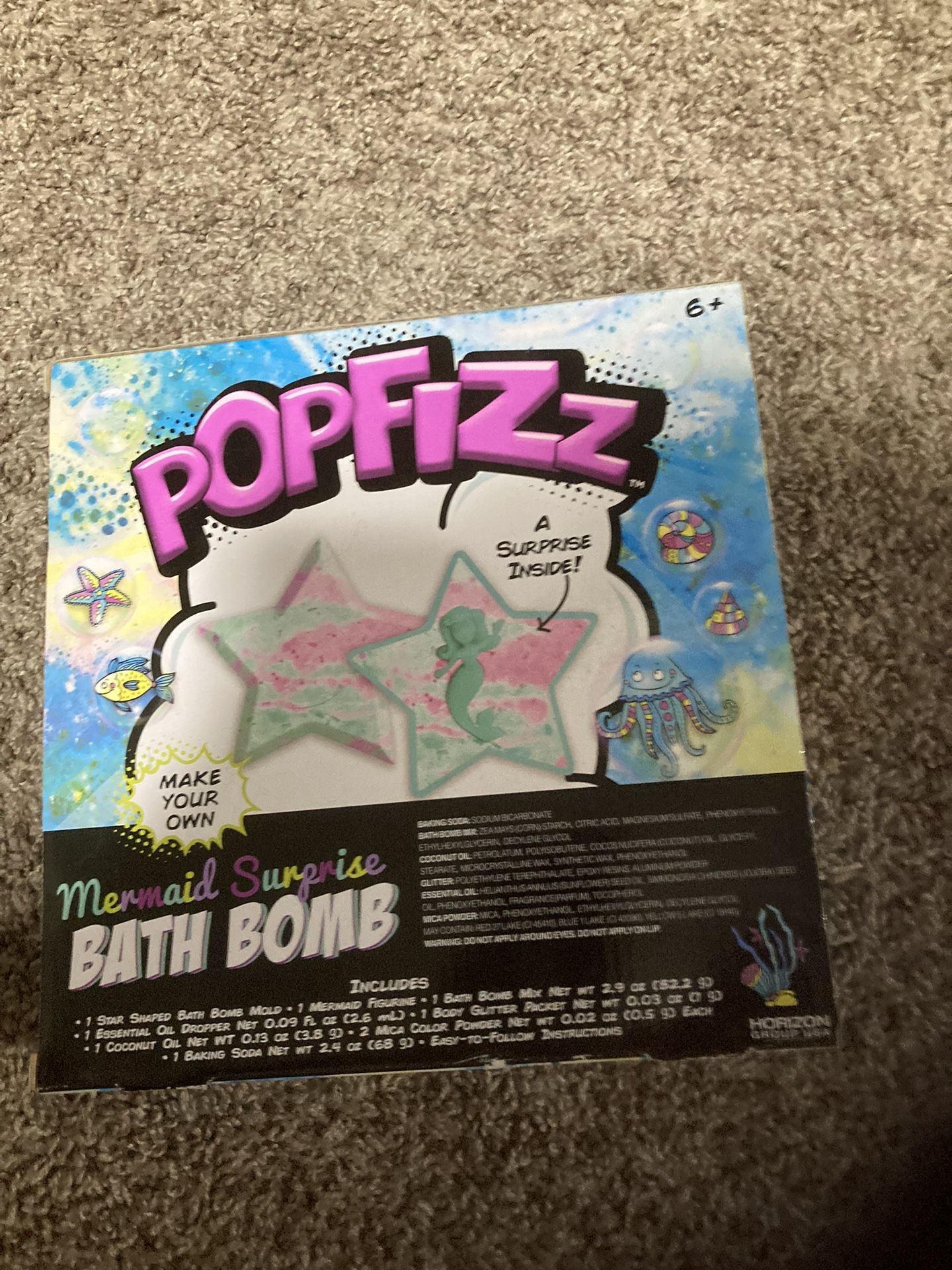 Pop Fizz Bath Bomb Kit 