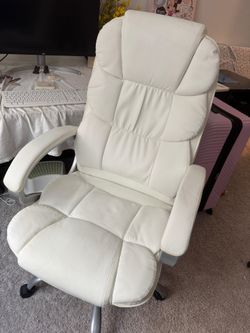 White Office chairs