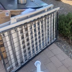 Gray Crib (mattress Not Included)