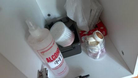 Barely used nail items