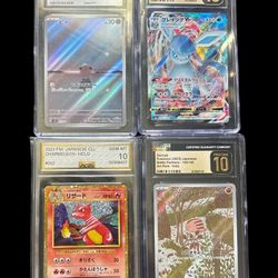 Pokemon Japanese Graded Cards