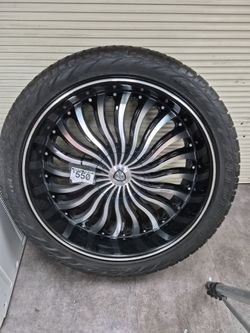 Borghini B24 rims and tires