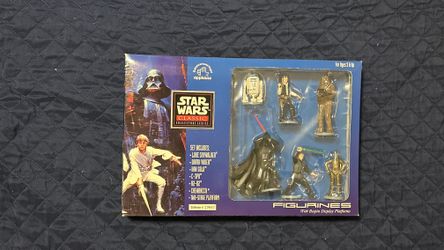 Star Wars Book & Figurine Bundle - Q&A, Empire Strikes Back, Jedi, Applause Set