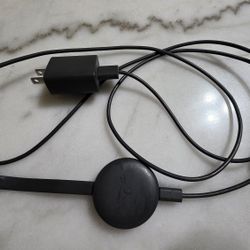 Google Chromecast - Streaming Device with HDMI Cable - Stream Shows, Music, Photos, and Sports from Your Phone to Your TV with Extra Cable- Charcoal