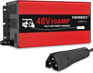 48V EX GO Cart Battery Charger - 10 Amp Trickle Charger