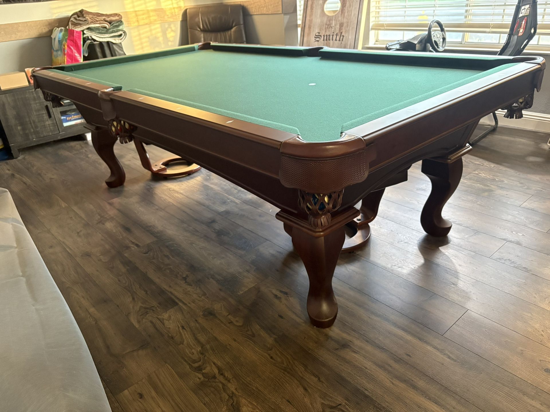 Pool Table 8 Foot Olhausen Mint Condition
