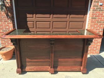 8’ Oak Bar