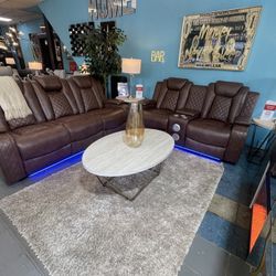 4th Of July Sale! Luxurious Reclining Sofa And Loveseat Over 50% Off!!! 