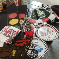 Race Car Toddler Birthday Decor