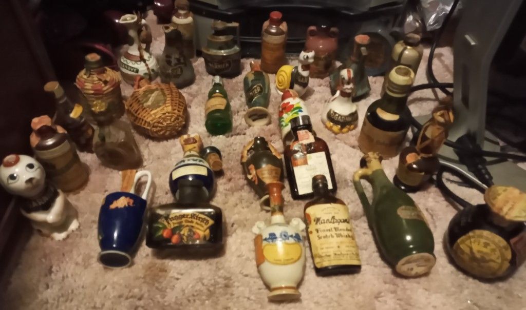 Antique Miniature Liquor Bottles Prohibition?