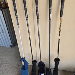 3 Callaway mens golf clubs & (1) GX-7 All regular flex 