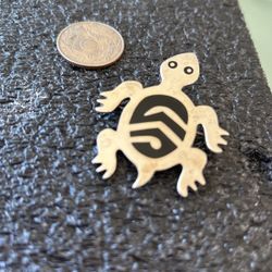 Sterling Silver Turtle Pin