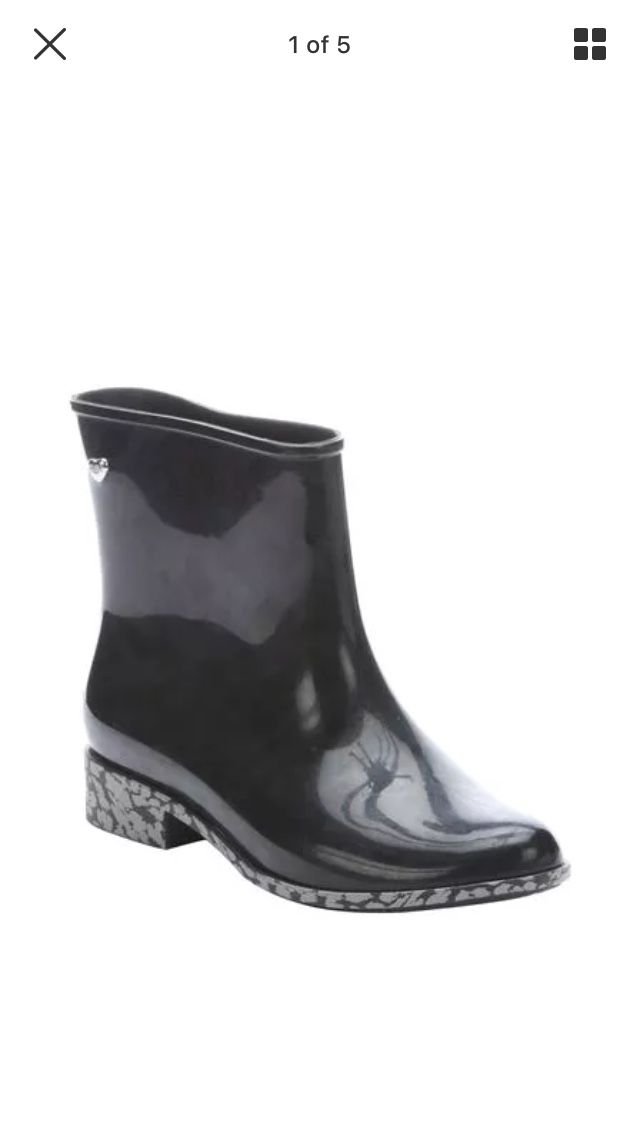 New Melissa Goji Berry Almond Toe Boots fit 5.5-6
