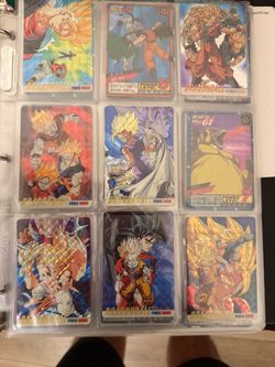 Dragon Ball Z Trading Cards Collection