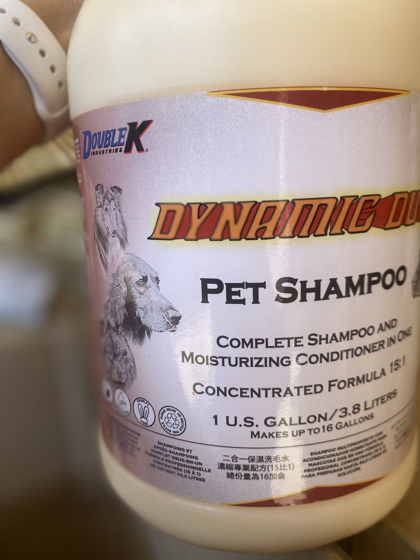 Groomers Alert- One Gallon Dog Shampoo- Various Kinds