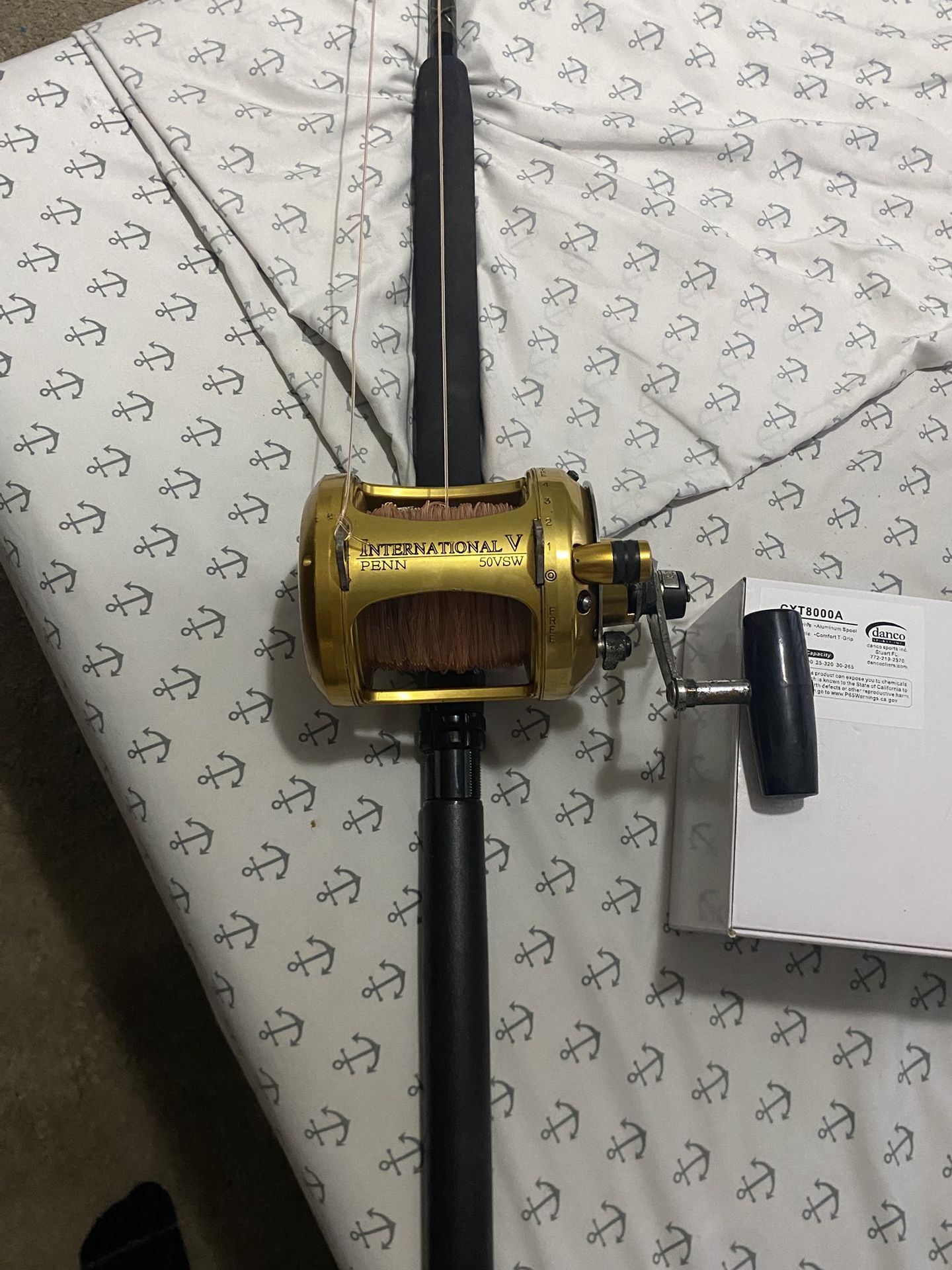Penn International 50 Wide 2 Speed Lever Drag
