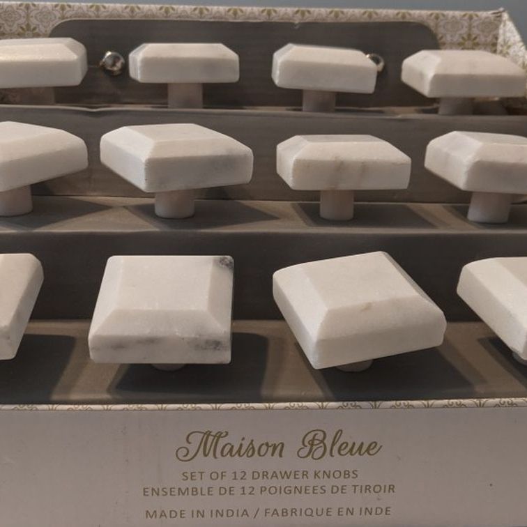 Maison Bleue Drawer/ Cabinet Knobs 12 Pc