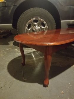 Antique Red Maple Coffee Table