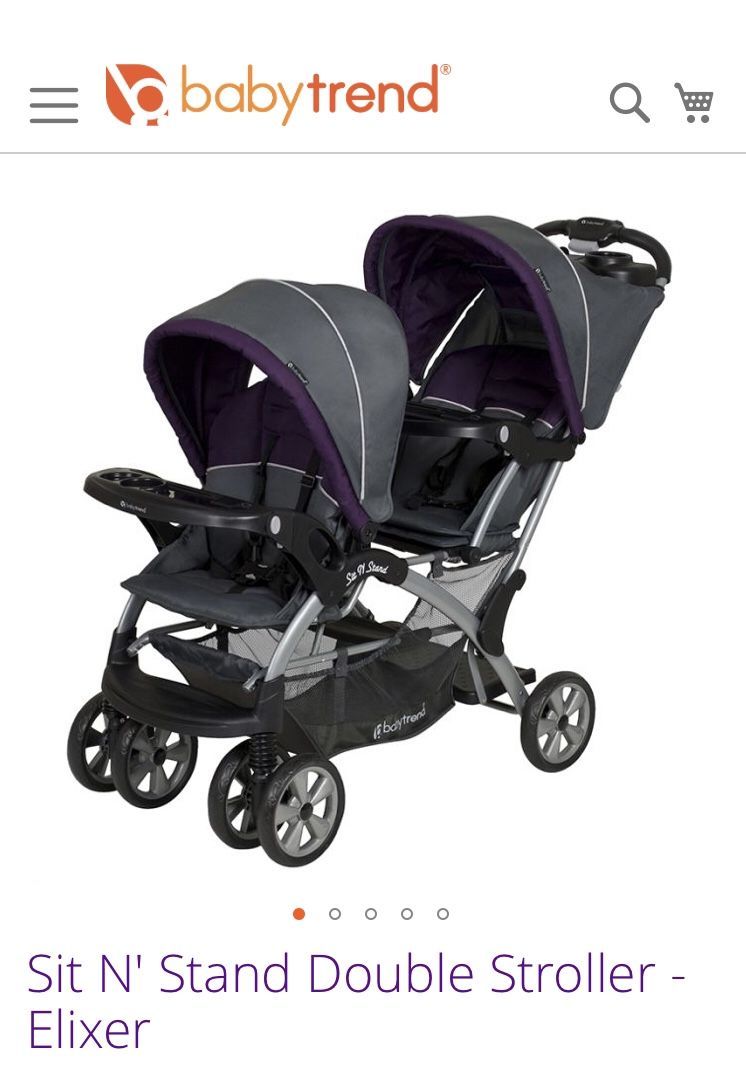 Baby Trend Stroller - double