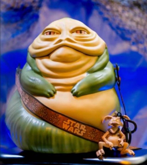 Disneyland Star Wars JABBA THE HUTT Popcorn Bucket with Sound New SEALED