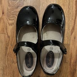 Black Footmates Girls Sz 2