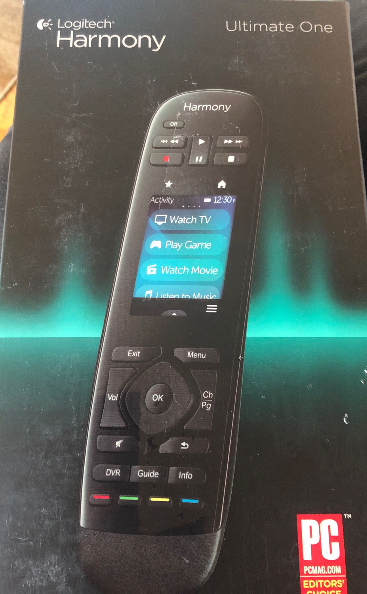 Smart touchscreen remote
