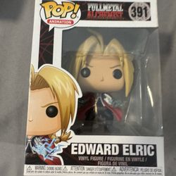 Pop Animation figures (Edward Elric, Luffy Taro, Usopp) 