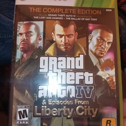 Xbox 360 Grand Theft Auto 4 New