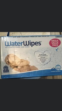 Water wipes $35