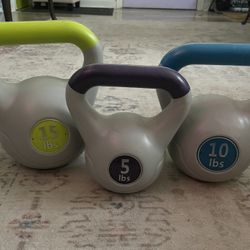 Set of Kettlebells 