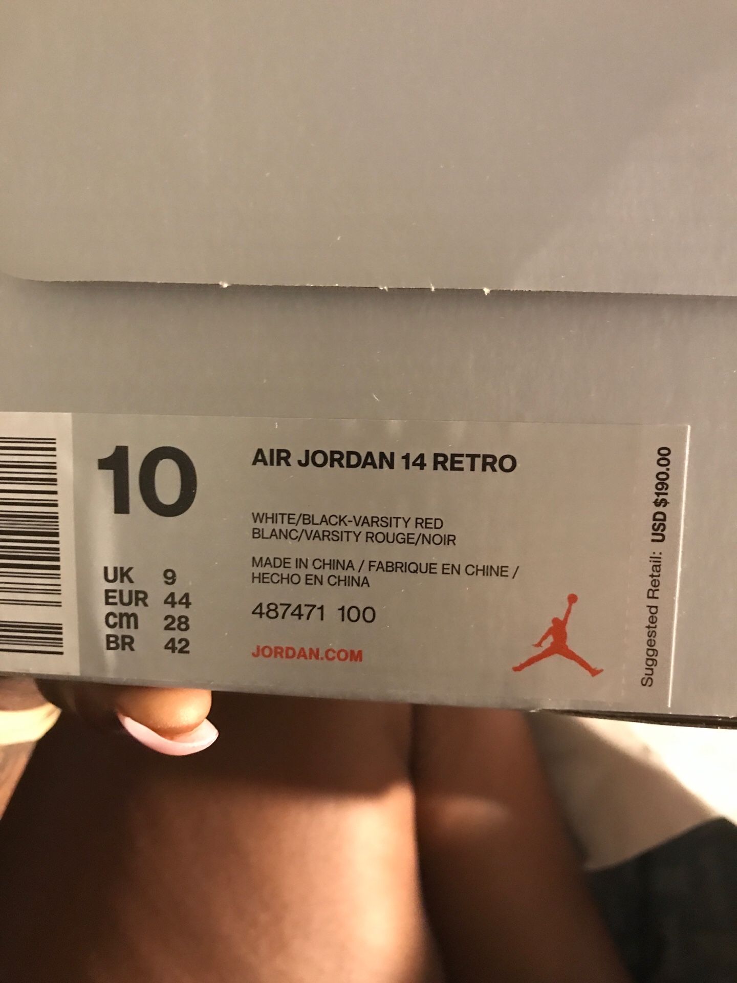 Jordans 14 retro (serious inquires only)