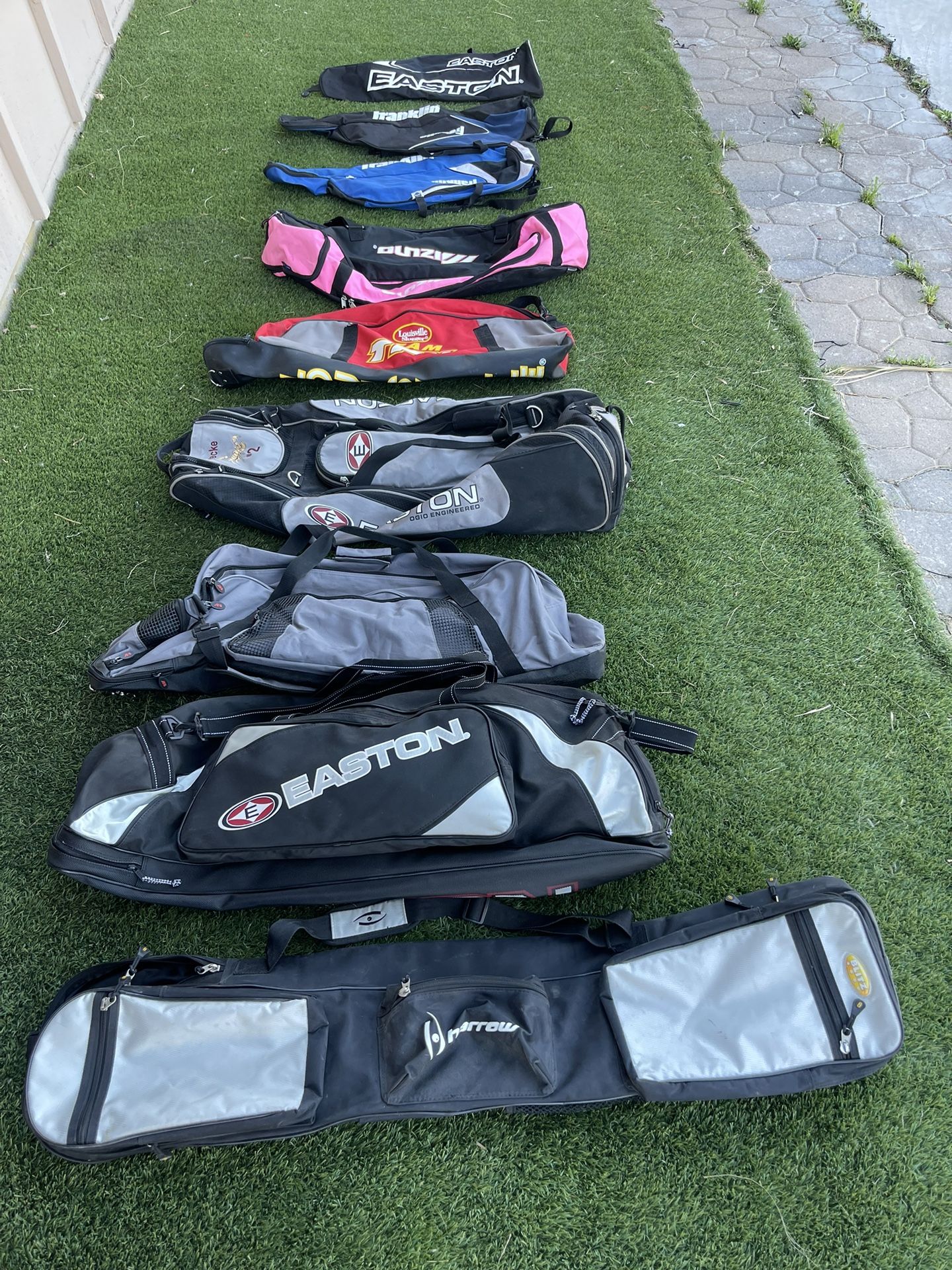 Baseball, Softball Bat And Equipment Bags