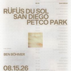 Rufus de sol Petco park