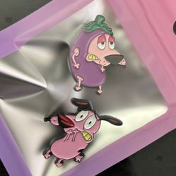 Courage Enamel Pins 