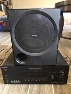 Sony digital Audio / Video control center - Sony Sony STR K7100 Multi Channel Digital AV Receiver& speaker
