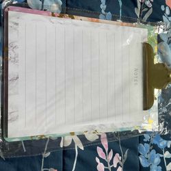 New clipboard and notepad set