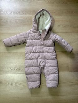 Baby Puffer Snowsuit with Hood