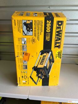 Dewalt 2600 PSI 1.1 GPM Cold Water Electric Pressure Washer BENT FRAME